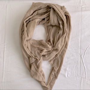 💖 Lightweight Beige Tan Scarf